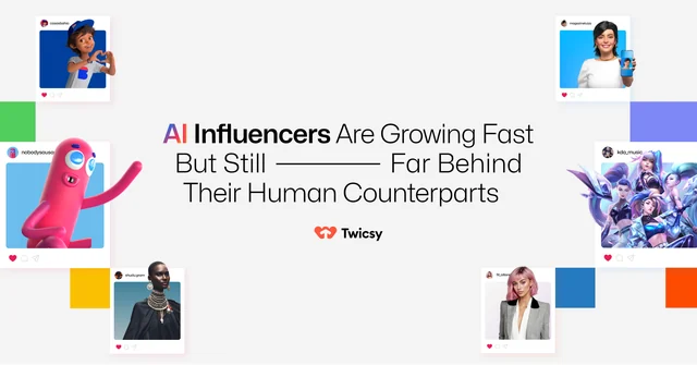 Visual published with the cited source for this record: A follower-selling company graded AI influencers against humans