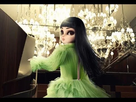 Visual published with the cited source for this record: Noonoouri's own account labelled its Dior post an advertisement
