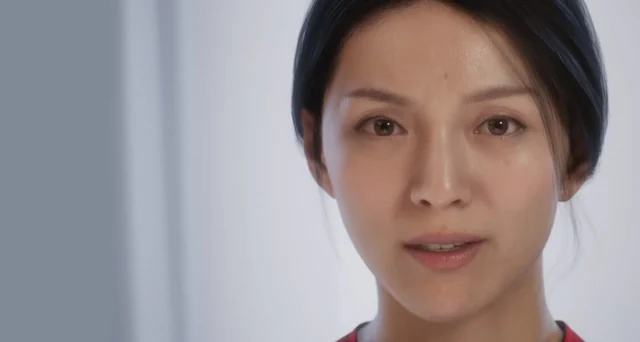 Visual for this record: Epic's Siren demo mixed a pre-recorded face with live capture
