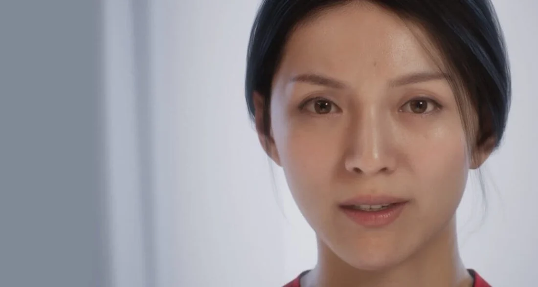 Visual for this record: Epic's Siren demo mixed a pre-recorded face with live capture