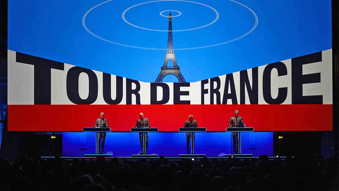 Visual published with the cited source for this record: Kraftwerk built an authored robot image, not just a song
