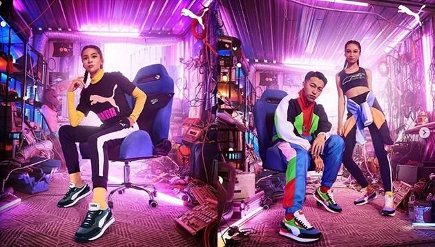 Visual for this record: Puma fronted a regional sneaker campaign with virtual girl Maya