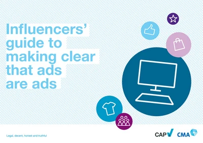 Visual published with the cited source for this record: The UK's influencer guide addresses the deal, not the presenter