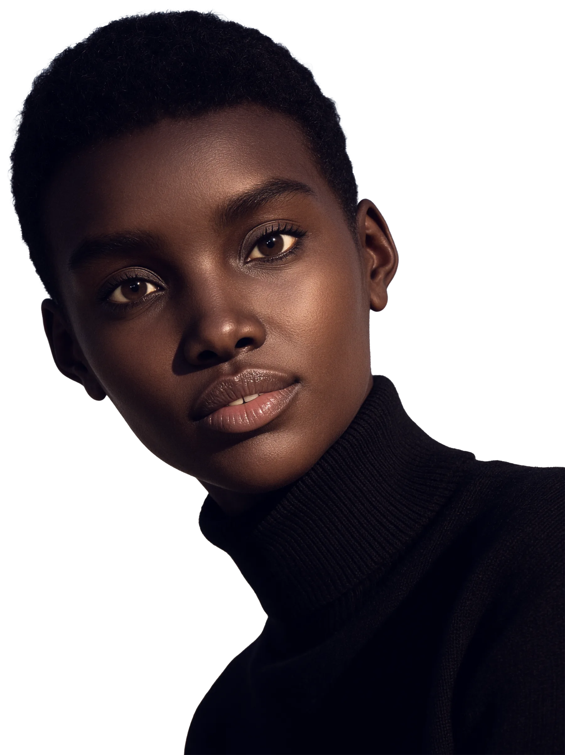 Shudu presented as a full-length digital fashion model